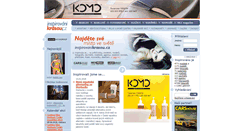 Desktop Screenshot of inspirovanikrasou.cz